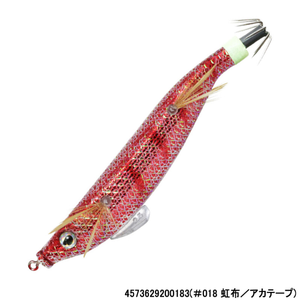 海太郎 キビ仔 2.5号(#018 虹布/アカテープ)